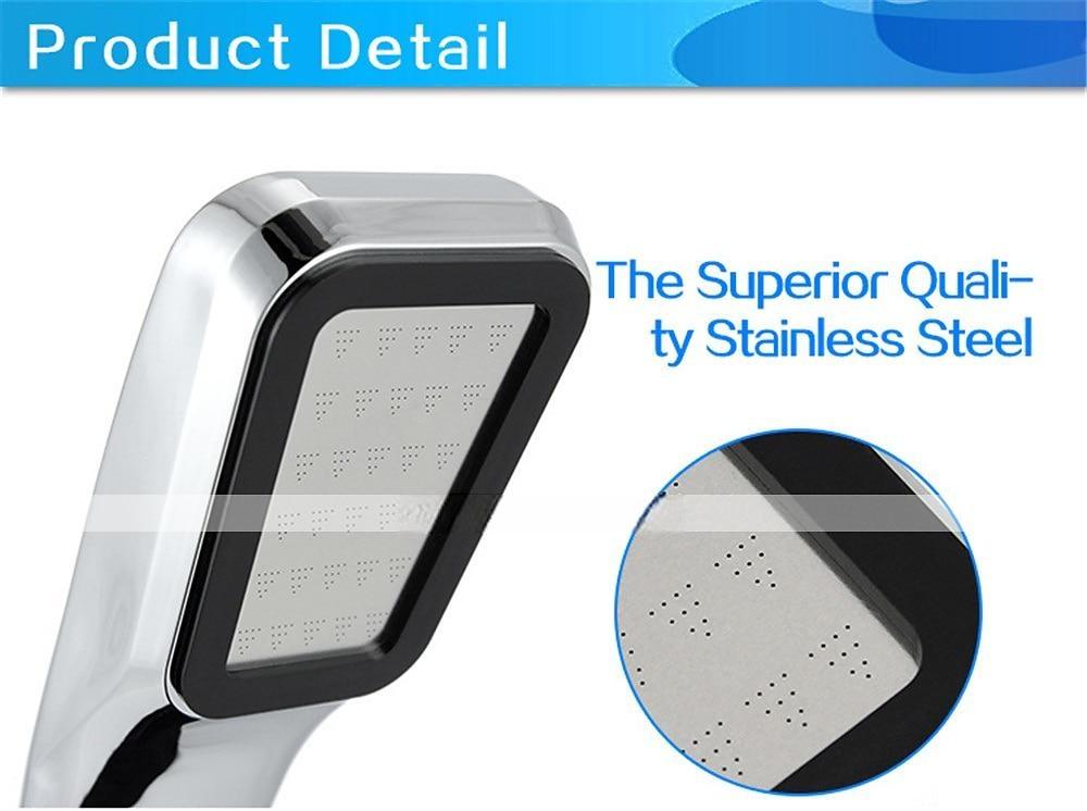 Classic Rain Shower Electroplated 300 Hole Water Saving Sprinkler Shower Head 2025 - CAD $6.99 –P3