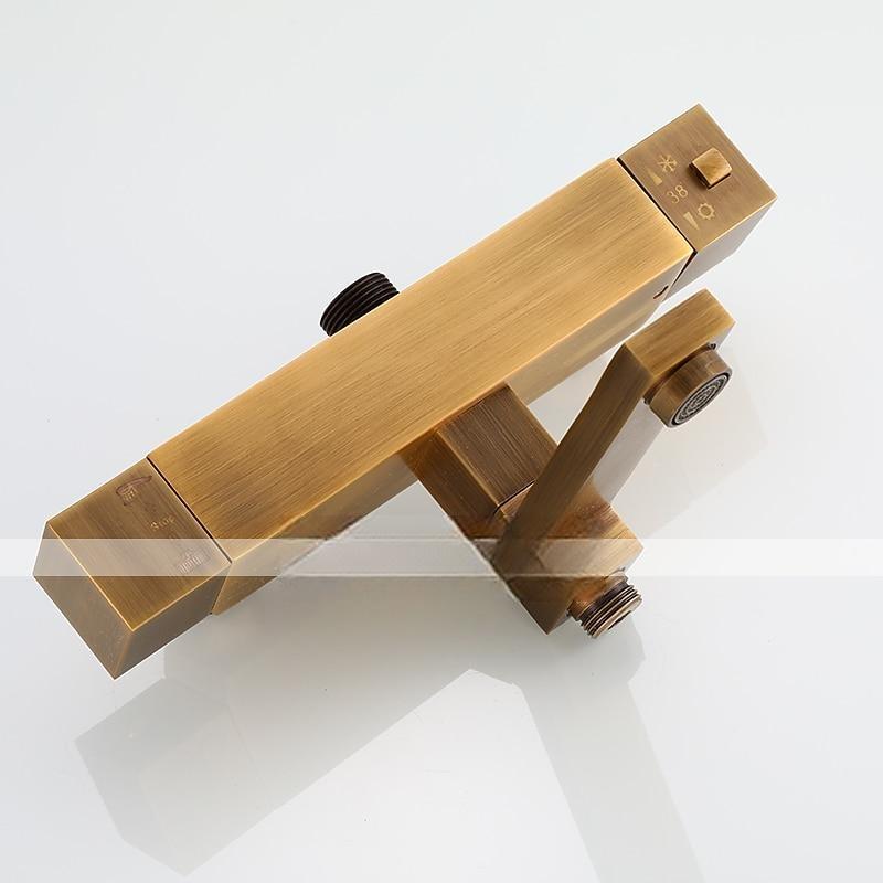 Shower FaucetShower Set Set Handshower Included Pullout Rainfall Shower/Traditional Brass Wall Mounted Ceramic Valve Bath Shower Mixer Taps 2025 - CAD $318.99 –P9