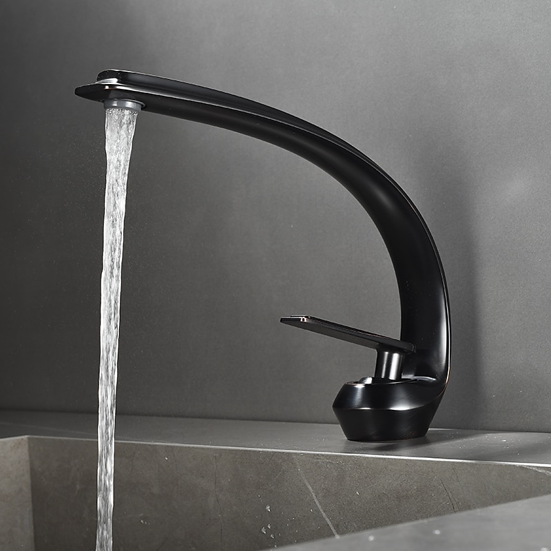 Bathroom Sink Faucet - Classic Electroplated / Painted Finishes Centerset Single Handle One HoleBath Taps 2025 - CAD $79.99 –P4