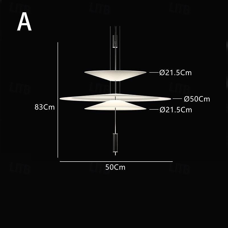 LED Pendant Light Hanging Light Acrylic Metal Glass Light Fixture Modern Cloud Chandelier Bedroom Ceiling Light Fixtures 85-265V 2025 - CAD $294.99 –P1