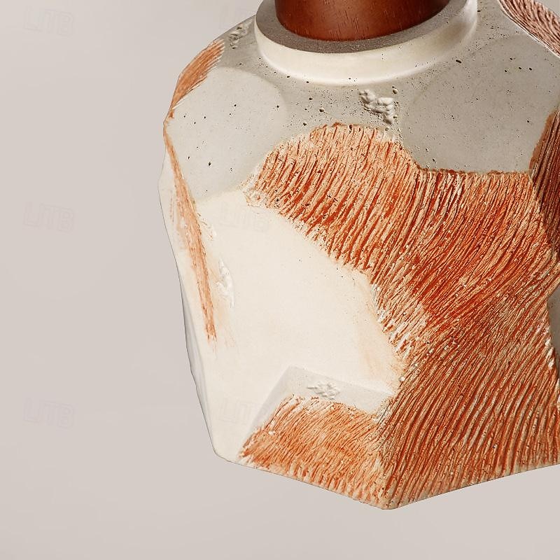 Gray Concrete Dome Pendant Light - Single Farmhouse Vintage Hanging Ceiling Lamp. Red Industrial Chandelier for Kitchen Island, Sink Light Fixture, Dining Room Table, Bedroom, Restaurant 2025 - CAD $169.99 –P4