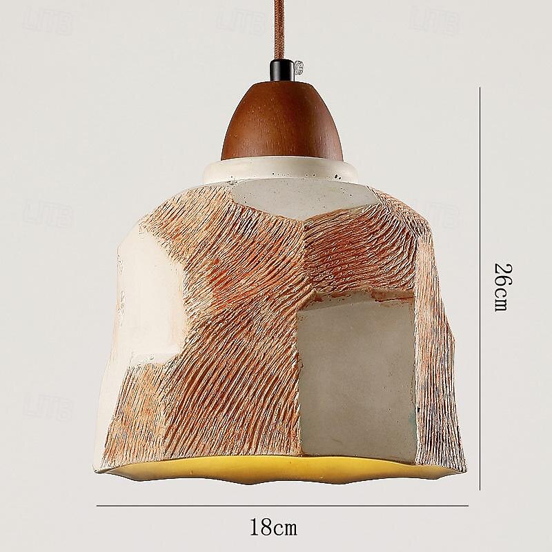 Gray Concrete Dome Pendant Light - Single Farmhouse Vintage Hanging Ceiling Lamp. Red Industrial Chandelier for Kitchen Island, Sink Light Fixture, Dining Room Table, Bedroom, Restaurant 2025 - CAD $169.99 –P7