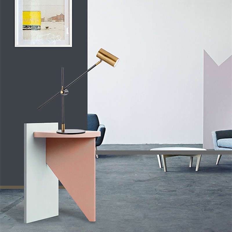 Desk/Table Lamp, Matte Brass Finish, Adjustable Height, Balance Arm, in-Line Rocker On/Off Switch 2025 - CAD $124.99 –P3