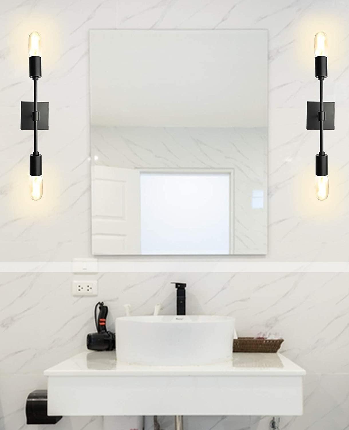 Lightinthebox Vintage Country Wall Lamps Wall Sconces Bathroom Lighting LED Wall Lights Bathroom Shops Cafes Iron Wall Light 110-120V 220-240V 2025 - CAD $40.99 –P4