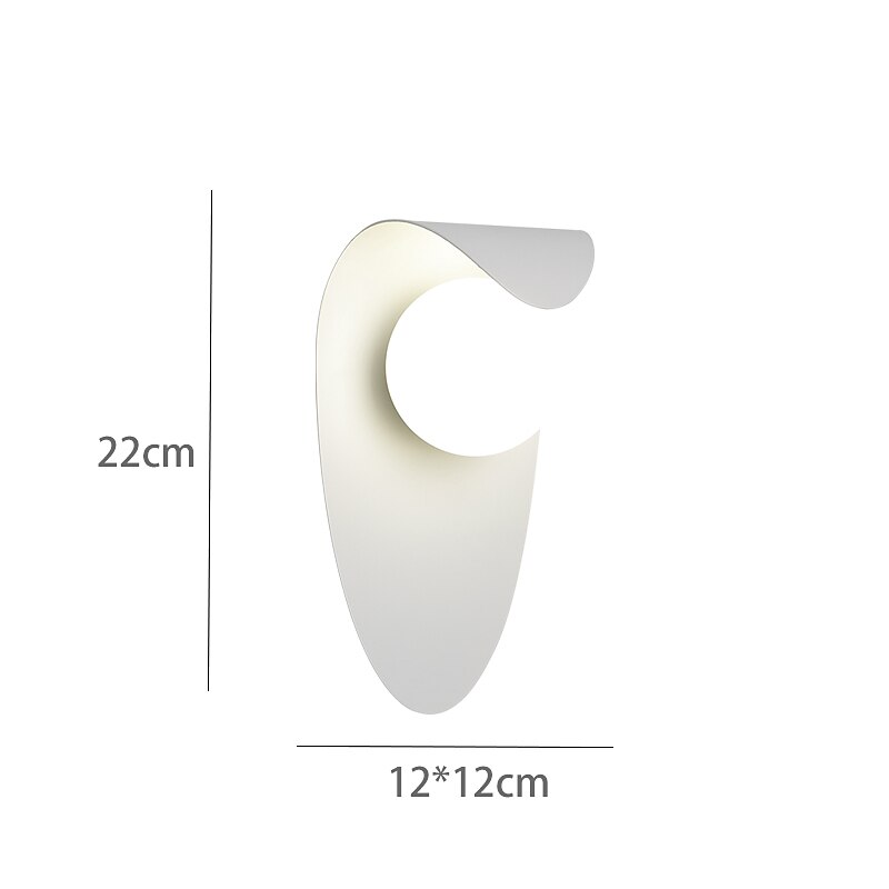 Modern Nordic Style Indoor Wall Light LED Living Room Dining Room Aluminum 220-240V 2025 - CAD $145.99 –P8