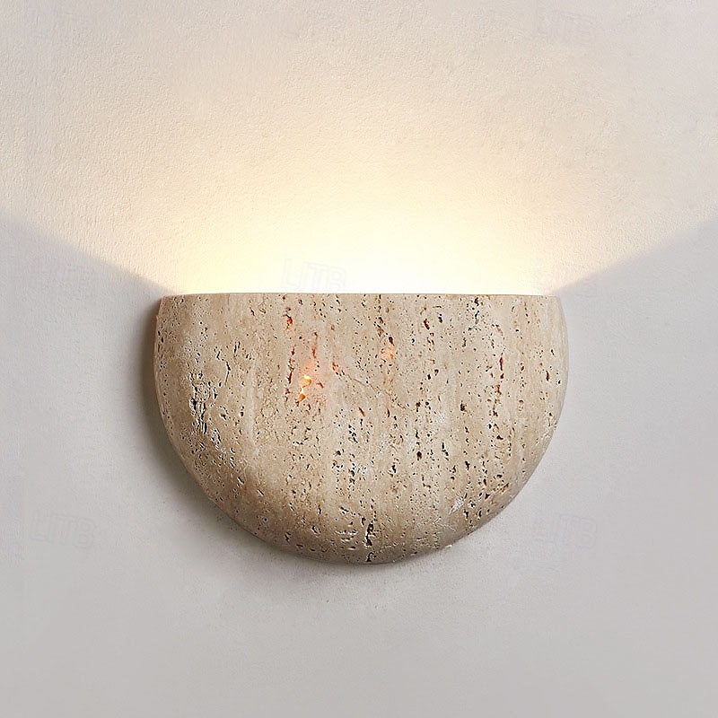 Indoor Modern Nordic Style Indoor Wall Lights Bedroom Dining Room Stone Wall Light 85-265V 2025 - CAD $137.99 –P4