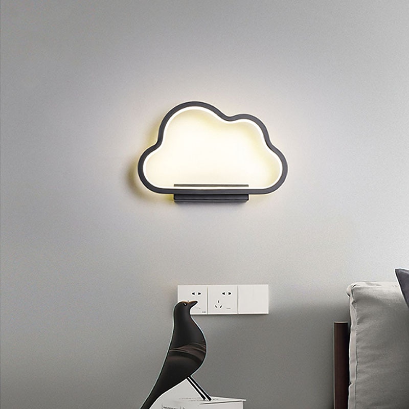 Modern Indoor Wall Light LED Cloud Design Living Room Bedroom Metal Wall Light 220-240V 2025 - CAD $96.99 –P3