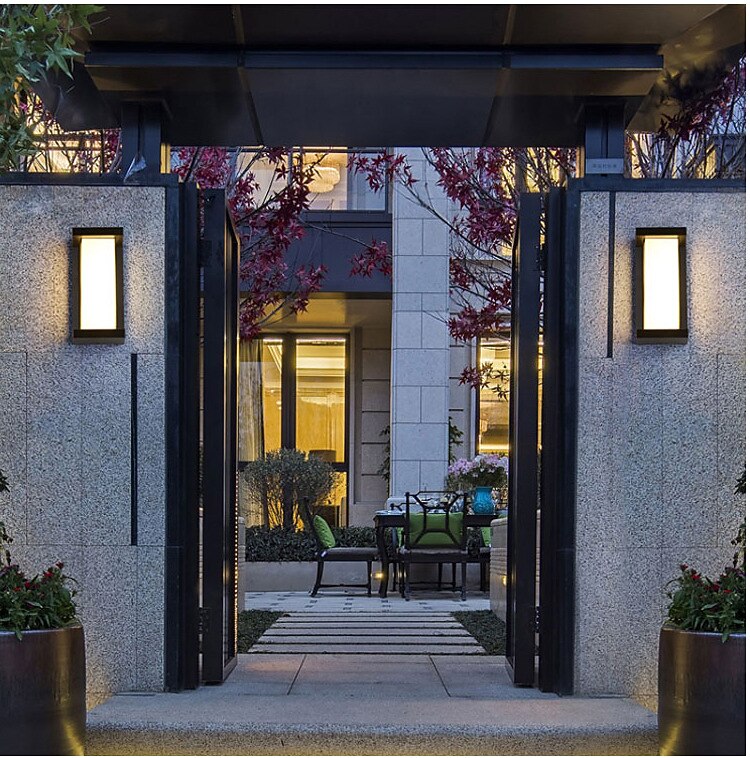 Modern Outdoor Wall Light LED Waterproof Courtyard Hallway Stair Light Acrylic Wall Lights 220-240V 10 W 2025 - CAD $177.99 –P3