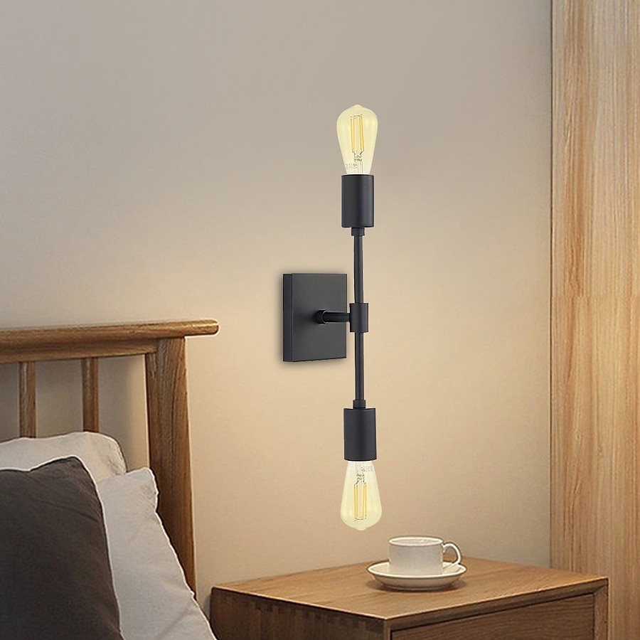 Lightinthebox Vintage Country Wall Lamps Wall Sconces Bathroom Lighting LED Wall Lights Bathroom Shops Cafes Iron Wall Light 110-120V 220-240V 2025 - CAD $40.99 –P6