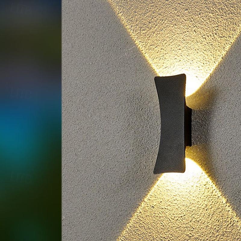 LED Outdoor Wall Lights Creative Waterproof IP65 Aluminum Barn Lighting External Rustproof Street Lantern Balcony Courtyard Aisle Doorway 85-265V 2025 - CAD $56.99 –P9