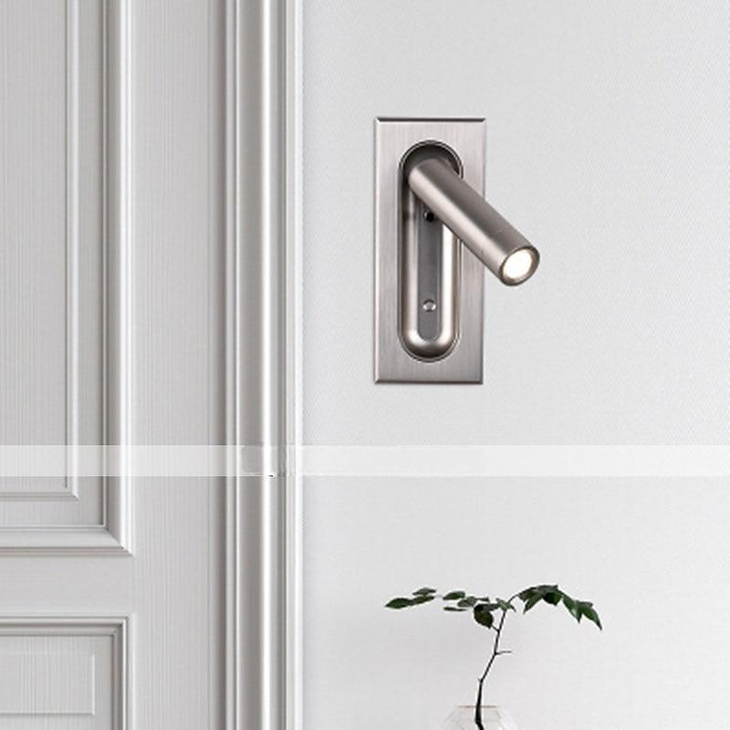 Creative Modern Wall Sconces Living Room Bedroom Iron Wall Light IP54 3W LED Wall Light Fixture Indoor Decorative Lighting 2025 - CAD $113.99 –P2