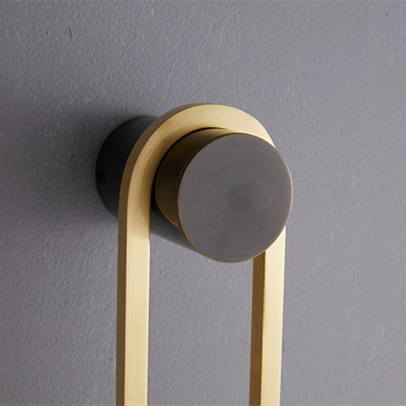 Wall Lights LED Nordic Style Indoor Wall Lights Living Room Bedroom Copper 2025 - CAD $194.99 –P5