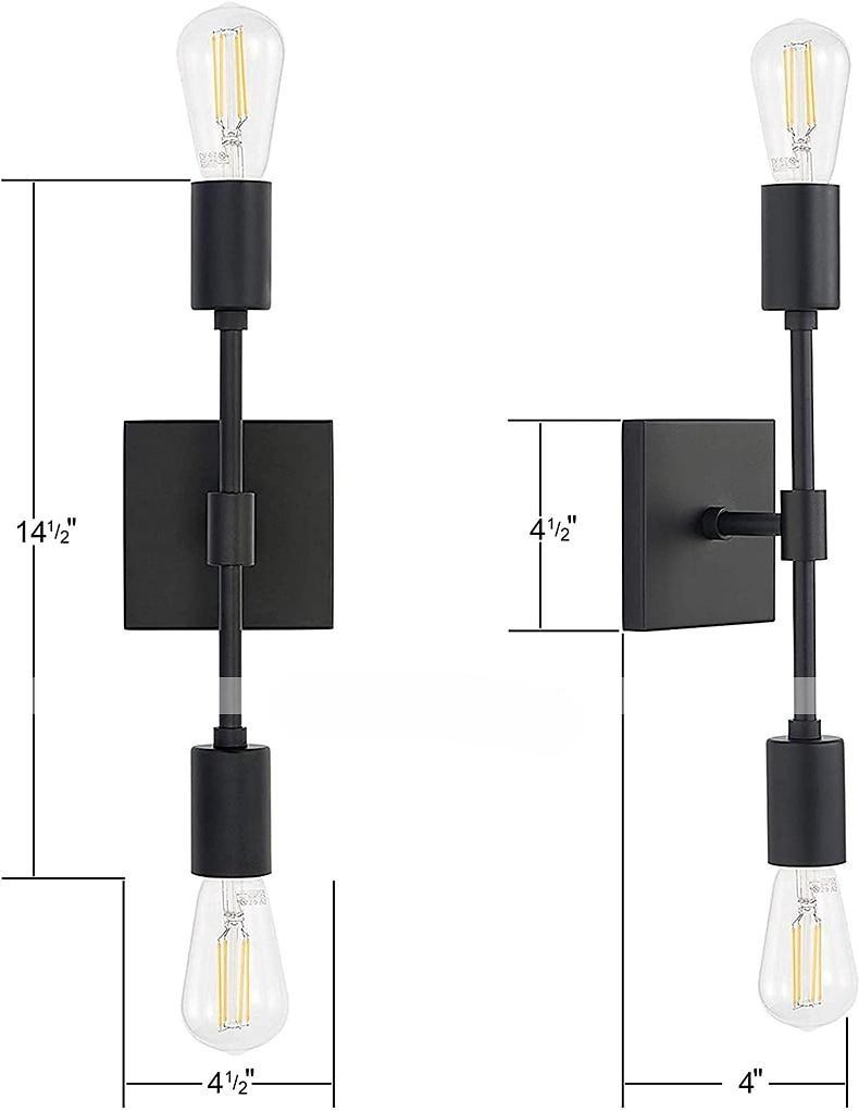 Lightinthebox Vintage Country Wall Lamps Wall Sconces Bathroom Lighting LED Wall Lights Bathroom Shops Cafes Iron Wall Light 110-120V 220-240V 2025 - CAD $40.99 –P1