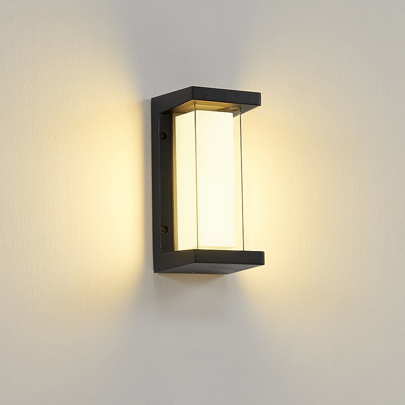 Modern Outdoor Wall Light LED Waterproof Courtyard Hallway Stair Light Acrylic Wall Lights 220-240V 10 W 2025 - CAD $177.99 –P1