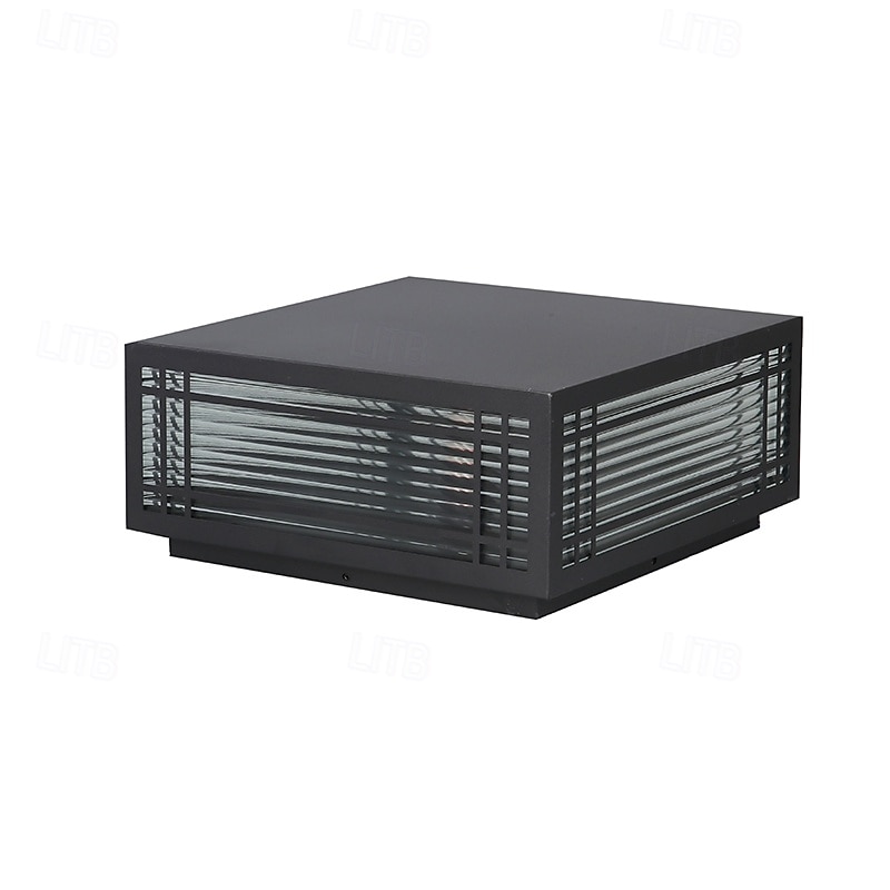 Column Lamp Waterproof Exterior Post Light Fixtures,Pillar Lights Outdoor, IP65 Square Pillar Lights Outdoor Waterproof Aluminum Glass Post Light Fixtures Exterior Pillar Lights 2025 - CAD $168.99 –P4