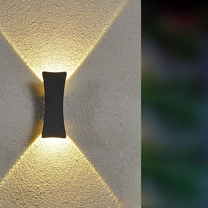 LED Outdoor Wall Lights Creative Waterproof IP65 Aluminum Barn Lighting External Rustproof Street Lantern Balcony Courtyard Aisle Doorway 85-265V 2025 - CAD $56.99 –P8