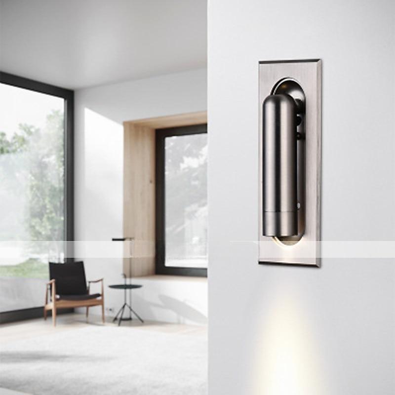 Creative Modern Wall Sconces Living Room Bedroom Iron Wall Light IP54 3W LED Wall Light Fixture Indoor Decorative Lighting 2025 - CAD $113.99 –P3