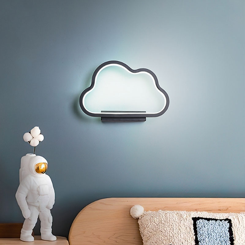 Modern Indoor Wall Light LED Cloud Design Living Room Bedroom Metal Wall Light 220-240V 2025 - CAD $96.99 –P4