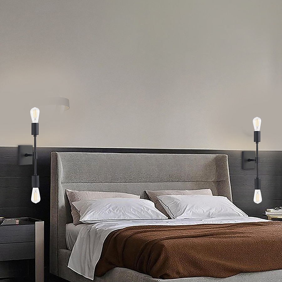 Lightinthebox Vintage Country Wall Lamps Wall Sconces Bathroom Lighting LED Wall Lights Bathroom Shops Cafes Iron Wall Light 110-120V 220-240V 2025 - CAD $40.99 –P9