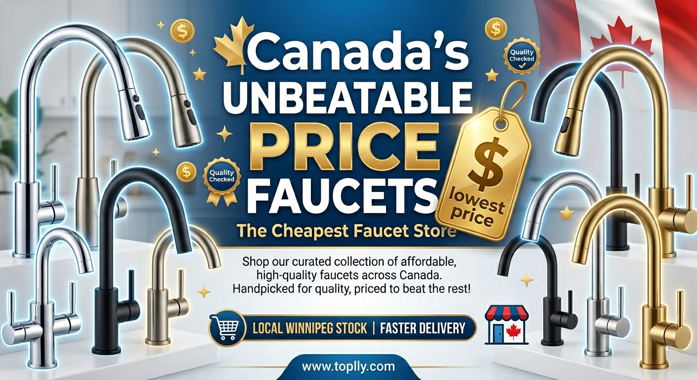 Canada’s Unbeatable Price Faucets | The Cheapest Faucet Store