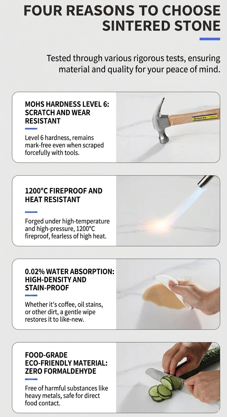 Four Reasons to Choose Sintered Stone